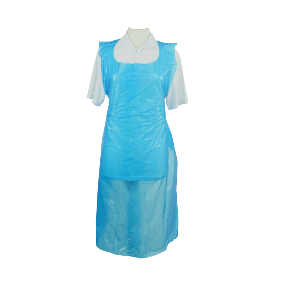 ShieldÂ® Blue Medium Duty Aprons on a Roll ? 24Â? x 46"