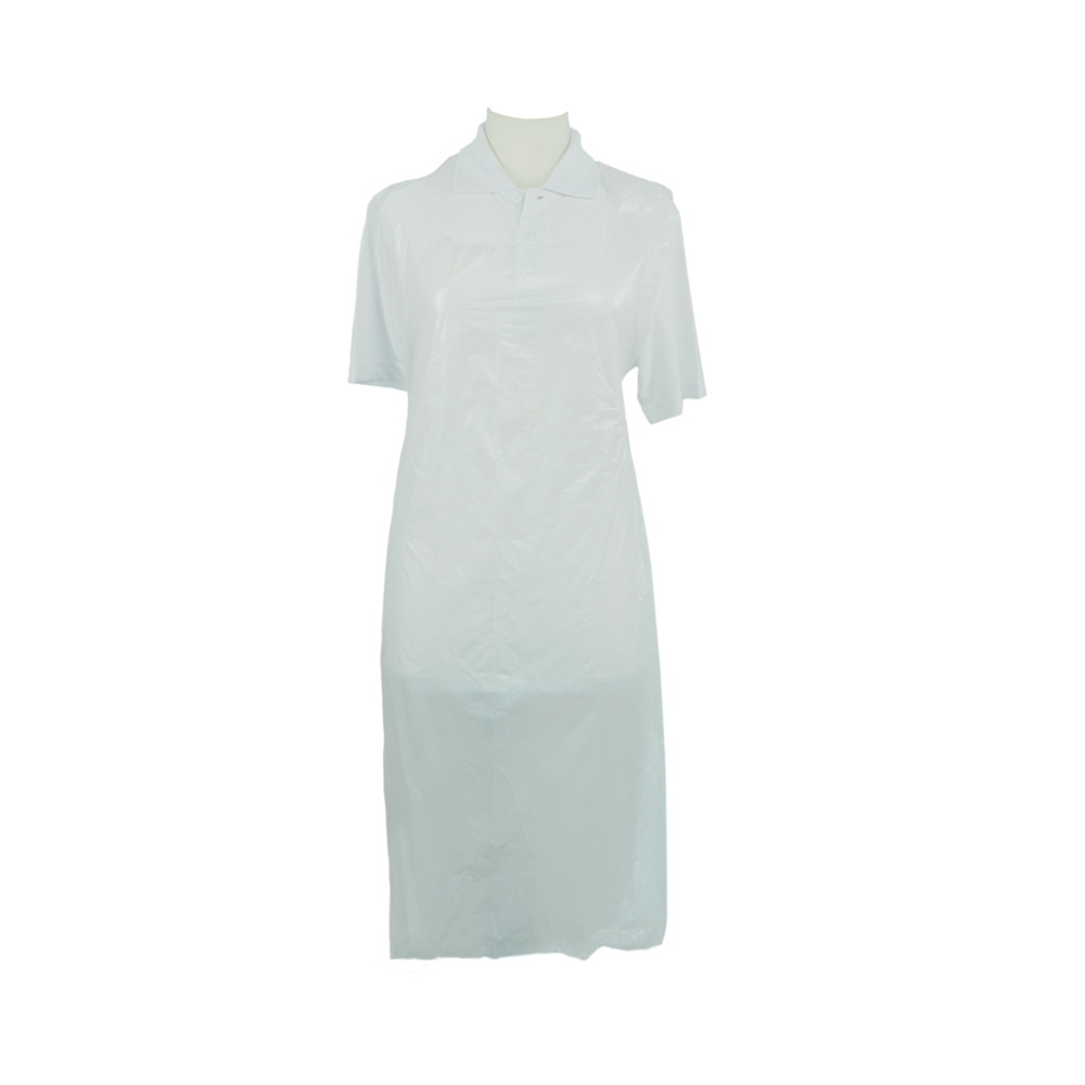 ShieldÂ® White Medium Duty Aprons on a Roll ? 27" x 46"