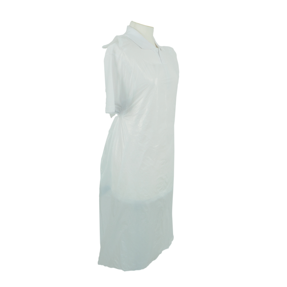 ShieldÂ® White Disposable Aprons on a Roll ? 27" x 42"