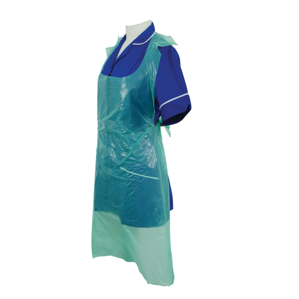 ShieldÂ® Green Extra Heavy Duty Extra Long Aprons on a Roll ? 30" x 58"