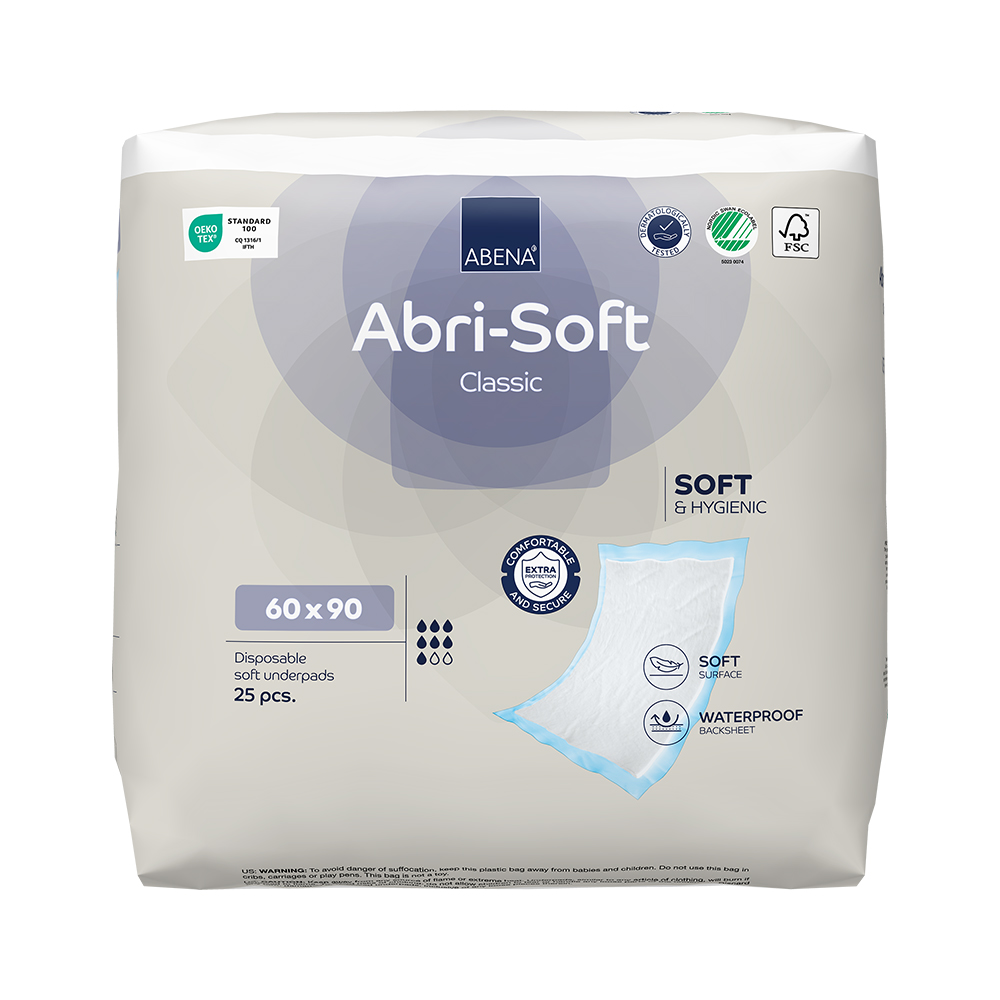 ABENA Abri?Soft Classic Underpad, 90x60cm