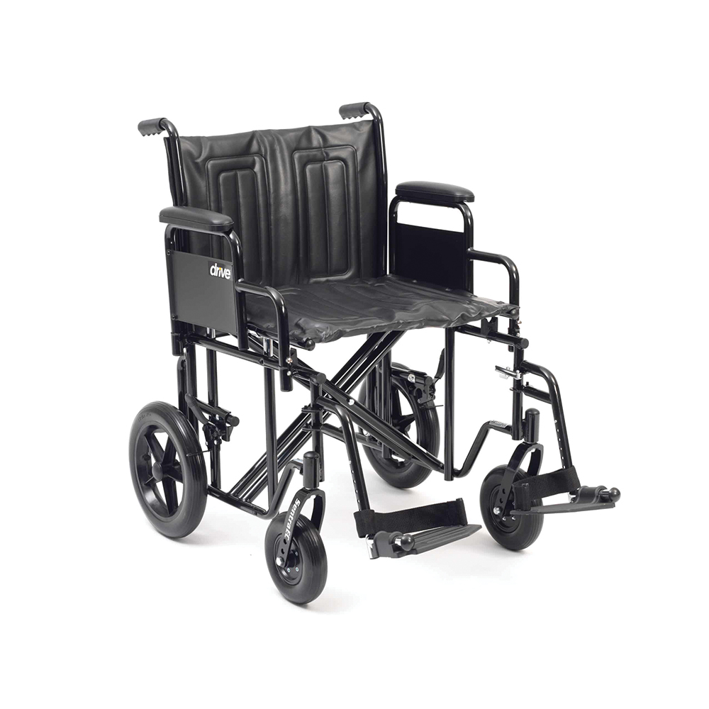 Drive Sentra Bariatric Transit Wheelchair 24"