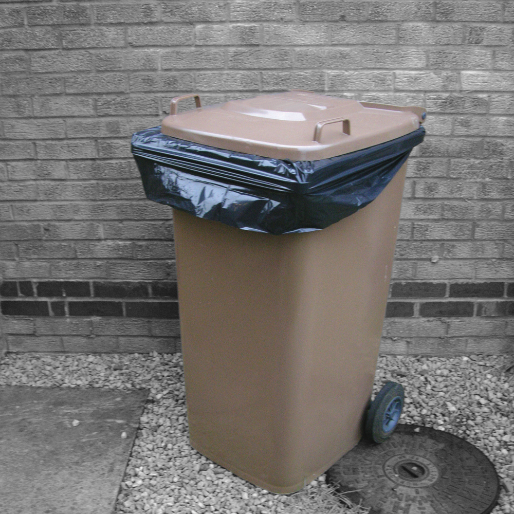 Black Wheelie Bin Liners ?Medium Duty